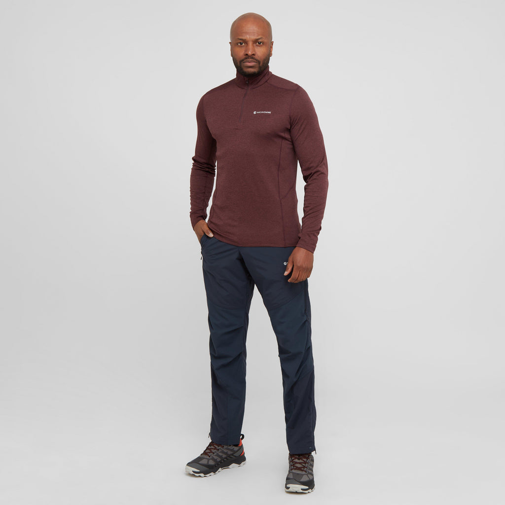 Men’s Dart Zip Neck T-Shirt