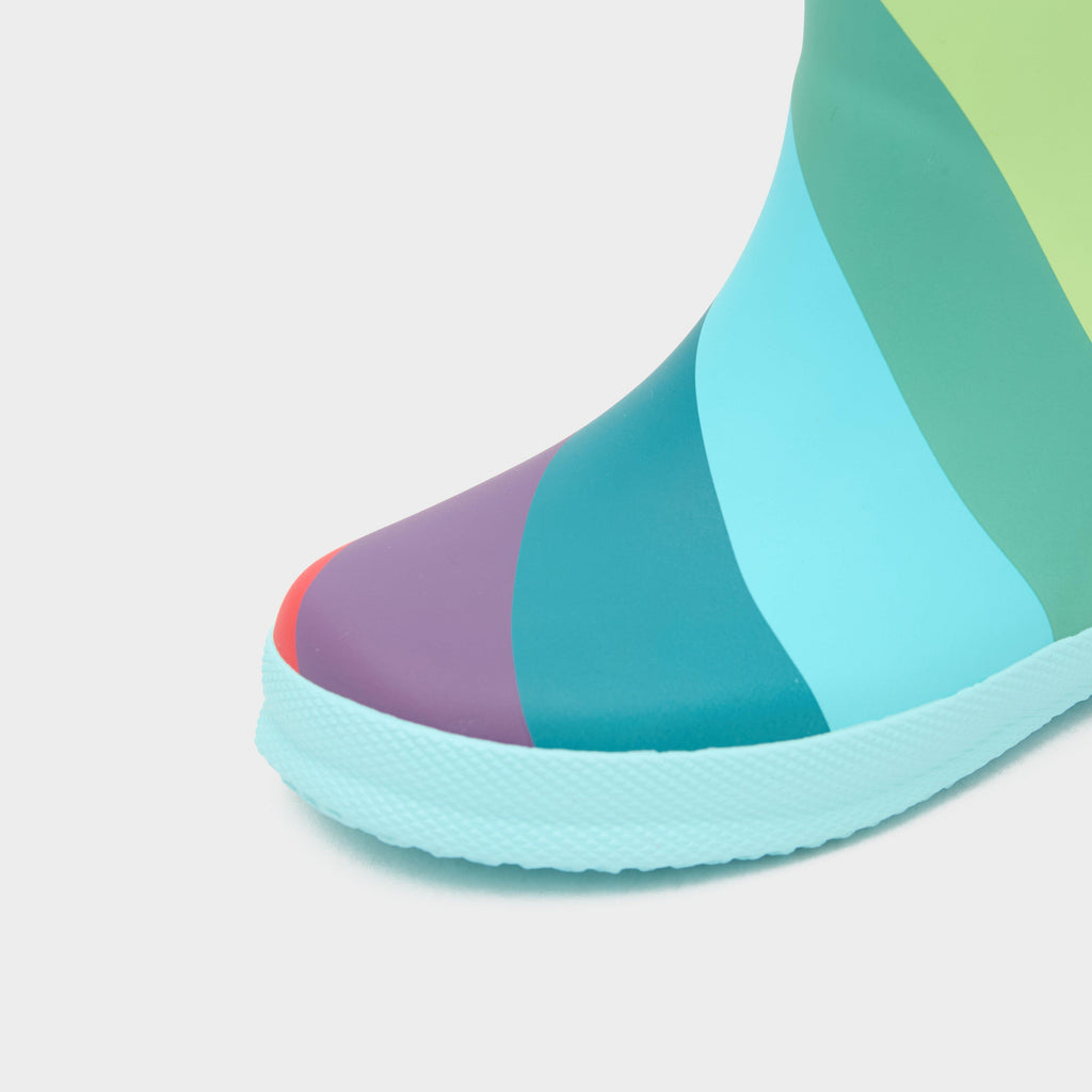 Kids’ First Classic Stripe Wellington Boots