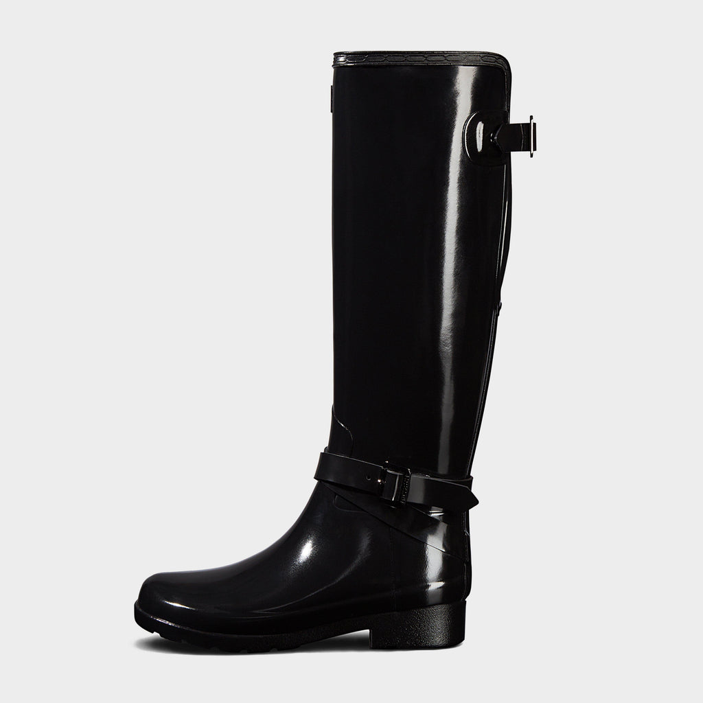 Women’s Original Refined Adjustable Tall Gloss Wellington Boots