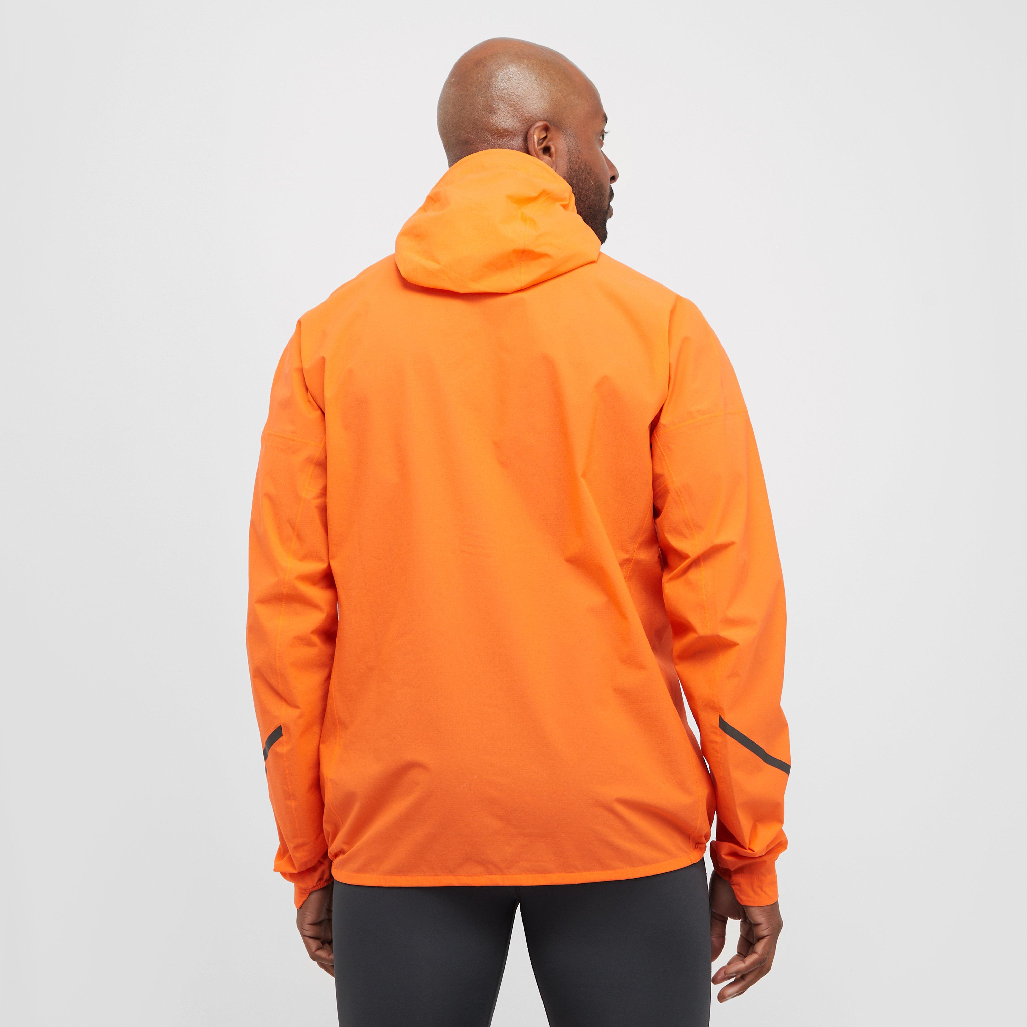 Orange adidas Terrex Men's Xperior 2.5 Light Rain-RDY Jacket – Blacks