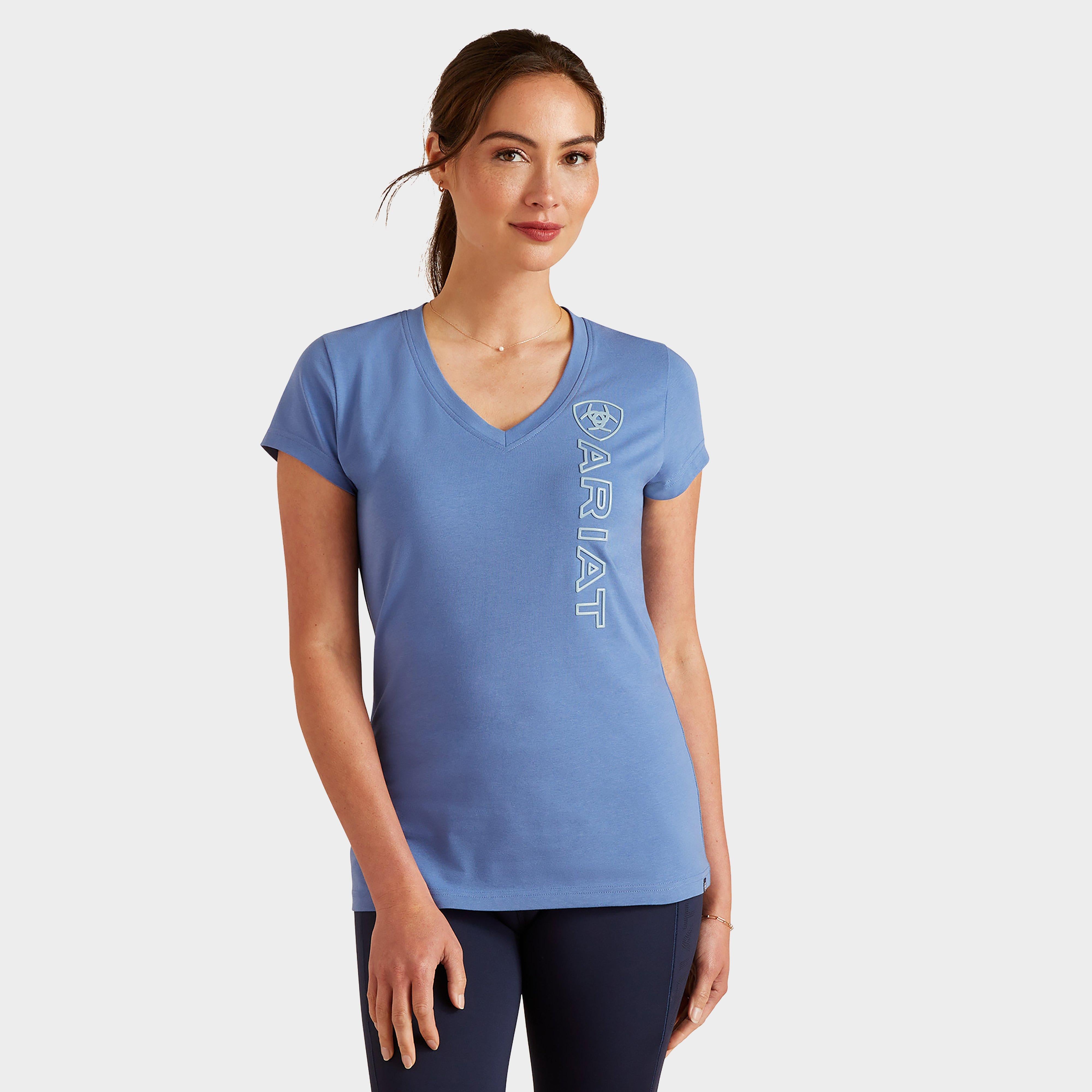 Women's Vertical Logo V T-Shirt