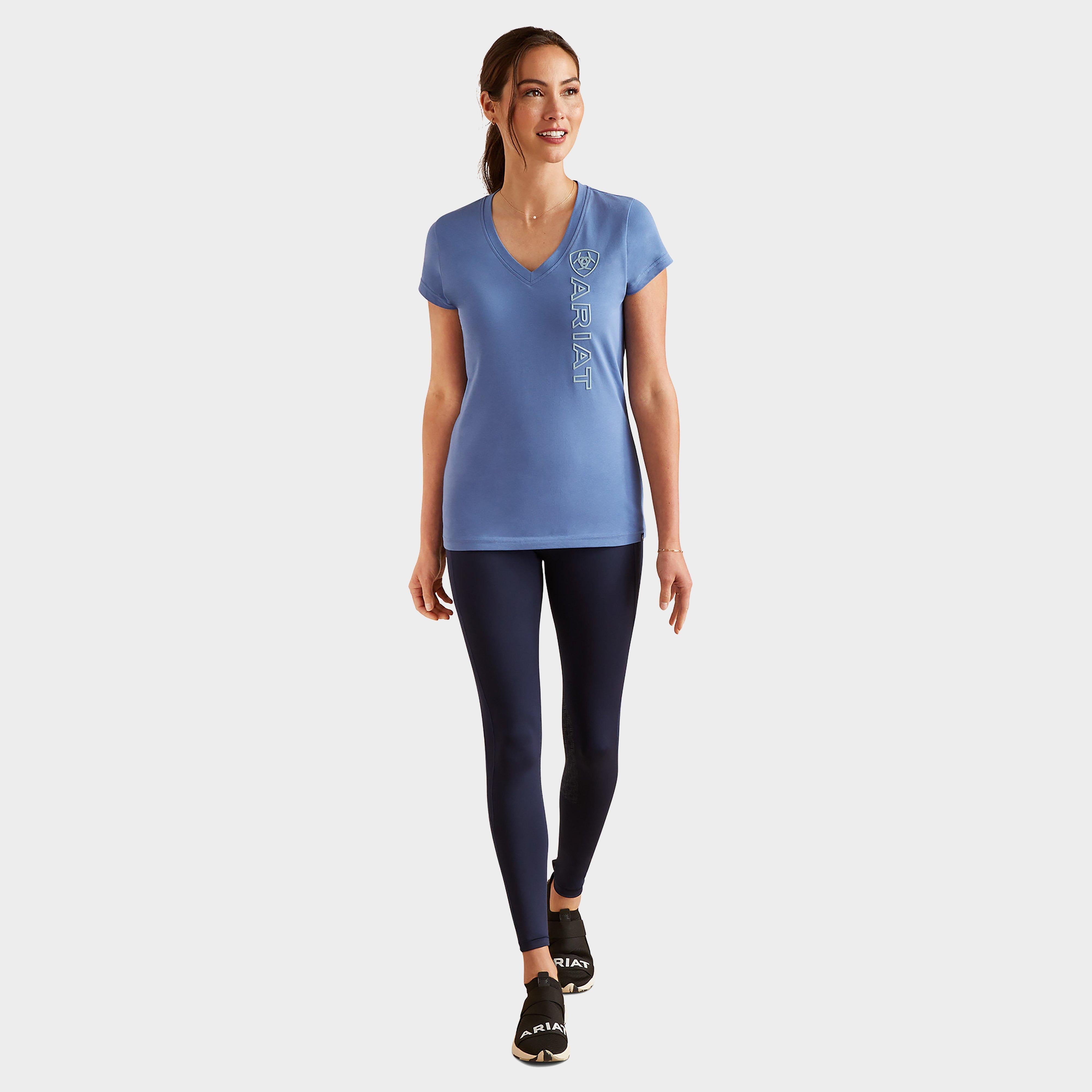 Women's Vertical Logo V T-Shirt