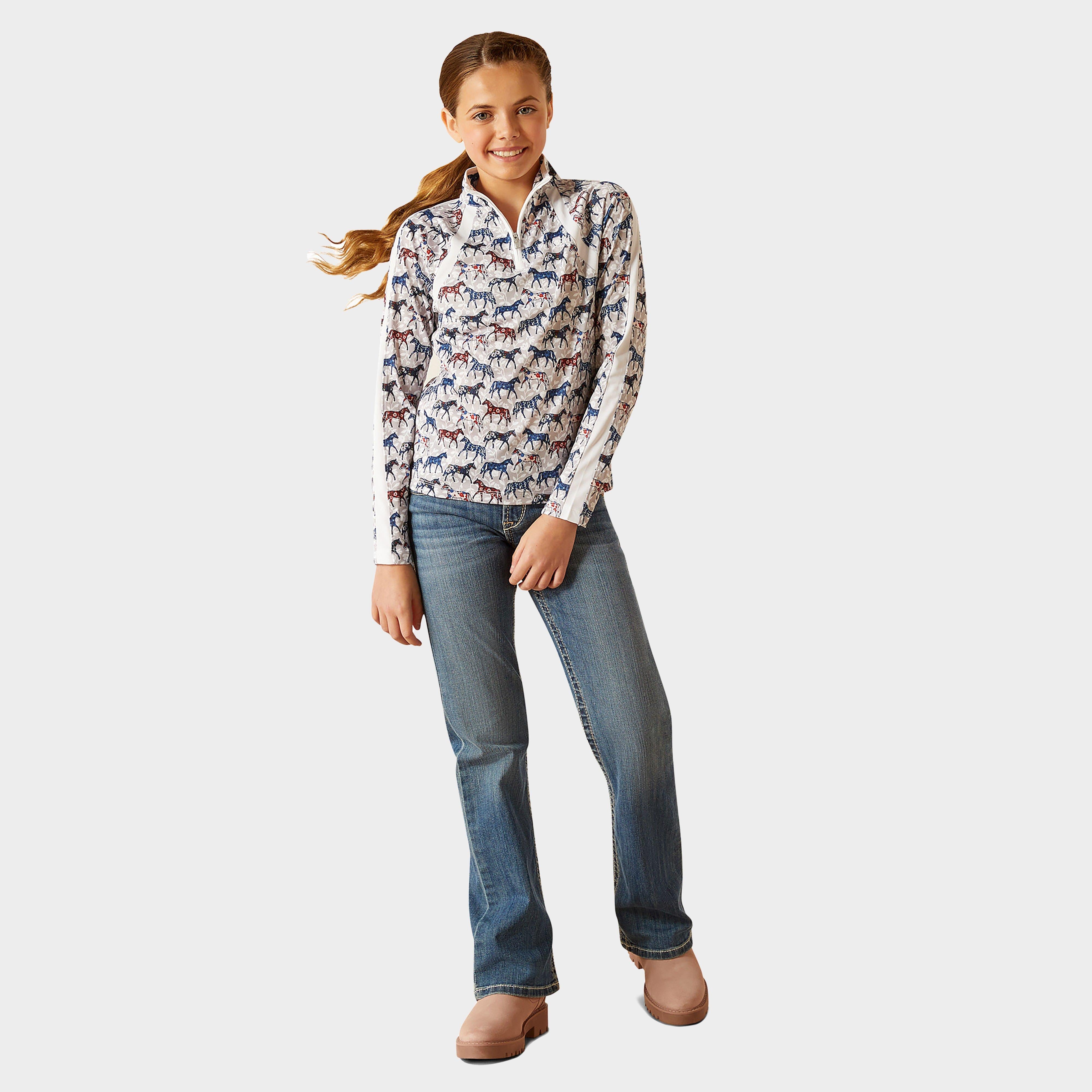 Kids Sunstopper 3.0 1/4 Zip Base Layer