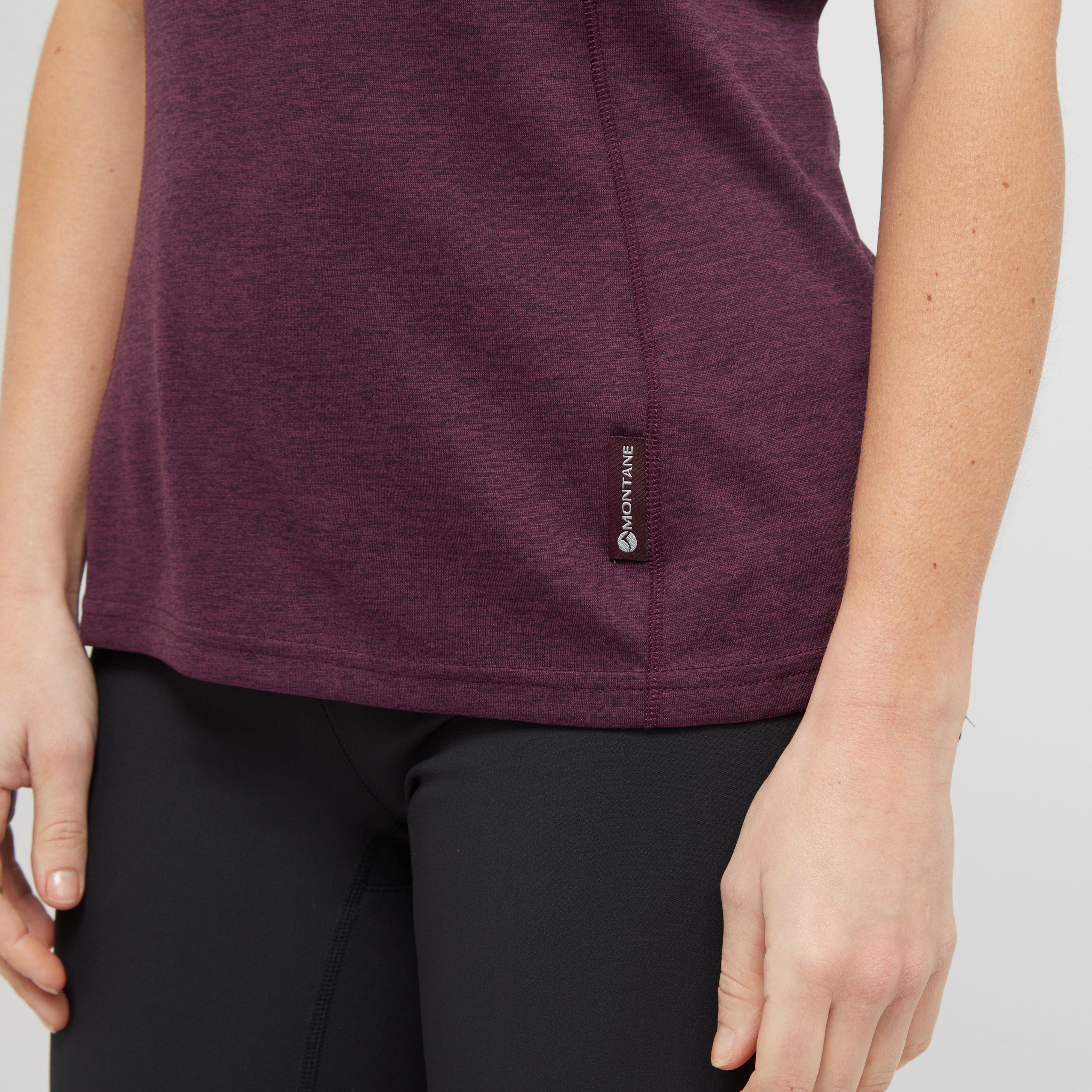 Women’s Dart Zip Neck Short Sleeve T-Shirt