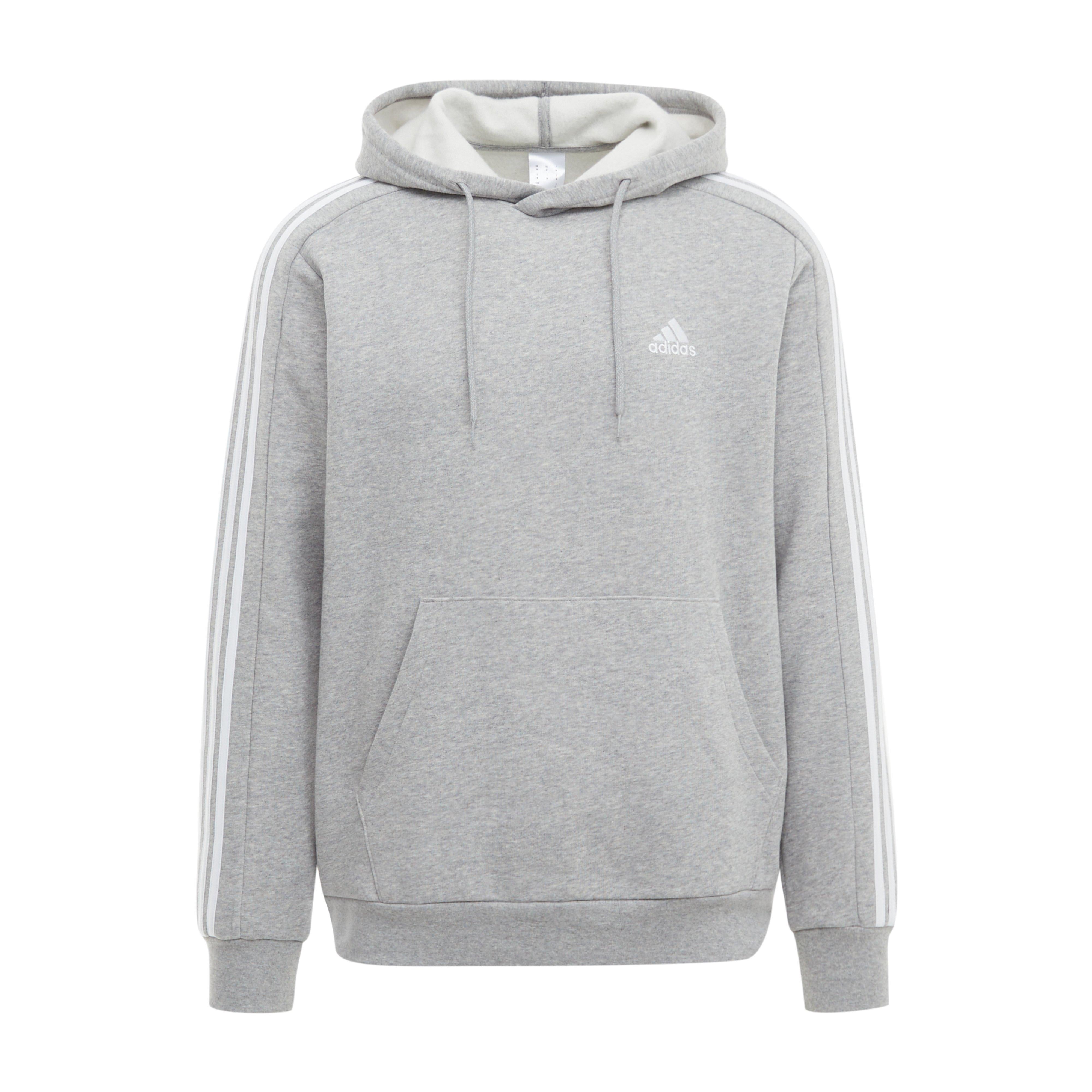 Men's Essentials Fleece 3-Stripes Hoodie