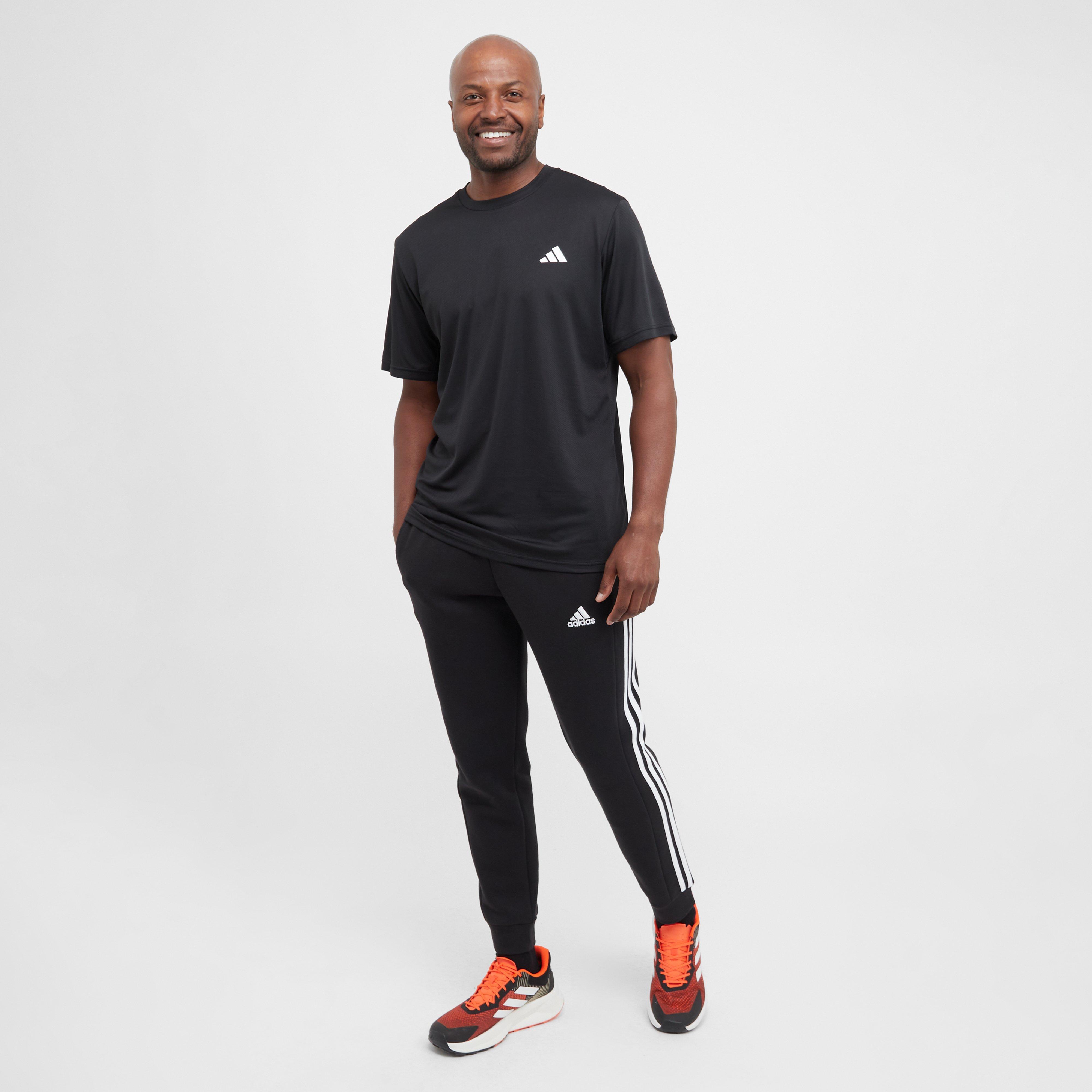 Men's 3 Stripe Fleece Jogging Bottoms