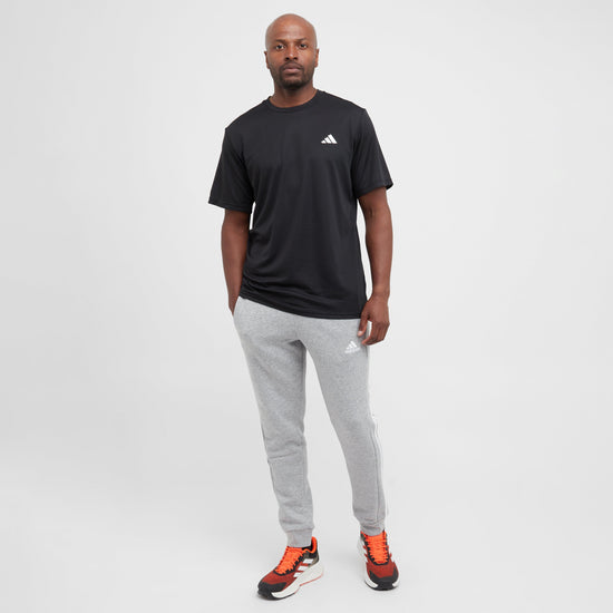 Men's 3 Stripe Fleece Jogging Bottoms