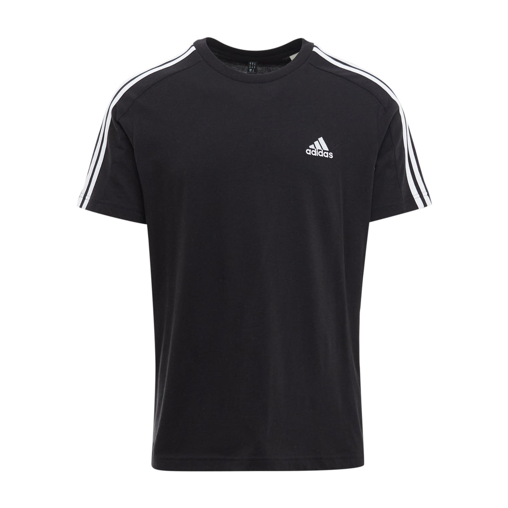 Men's Essentials Single Jersey 3-Stripes Tee