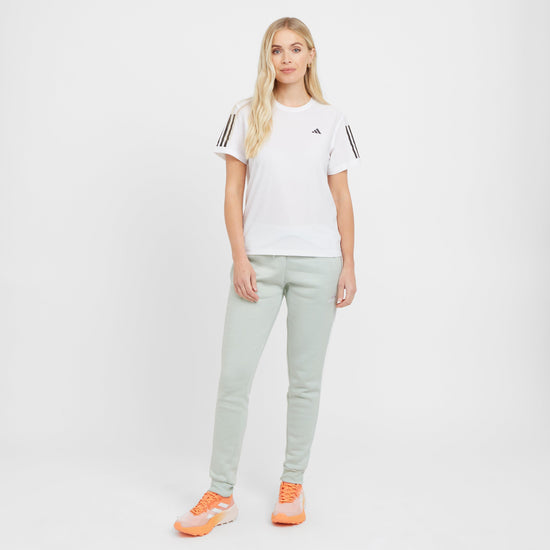 Women's 3 Stripe Fleece Jogging Bottoms