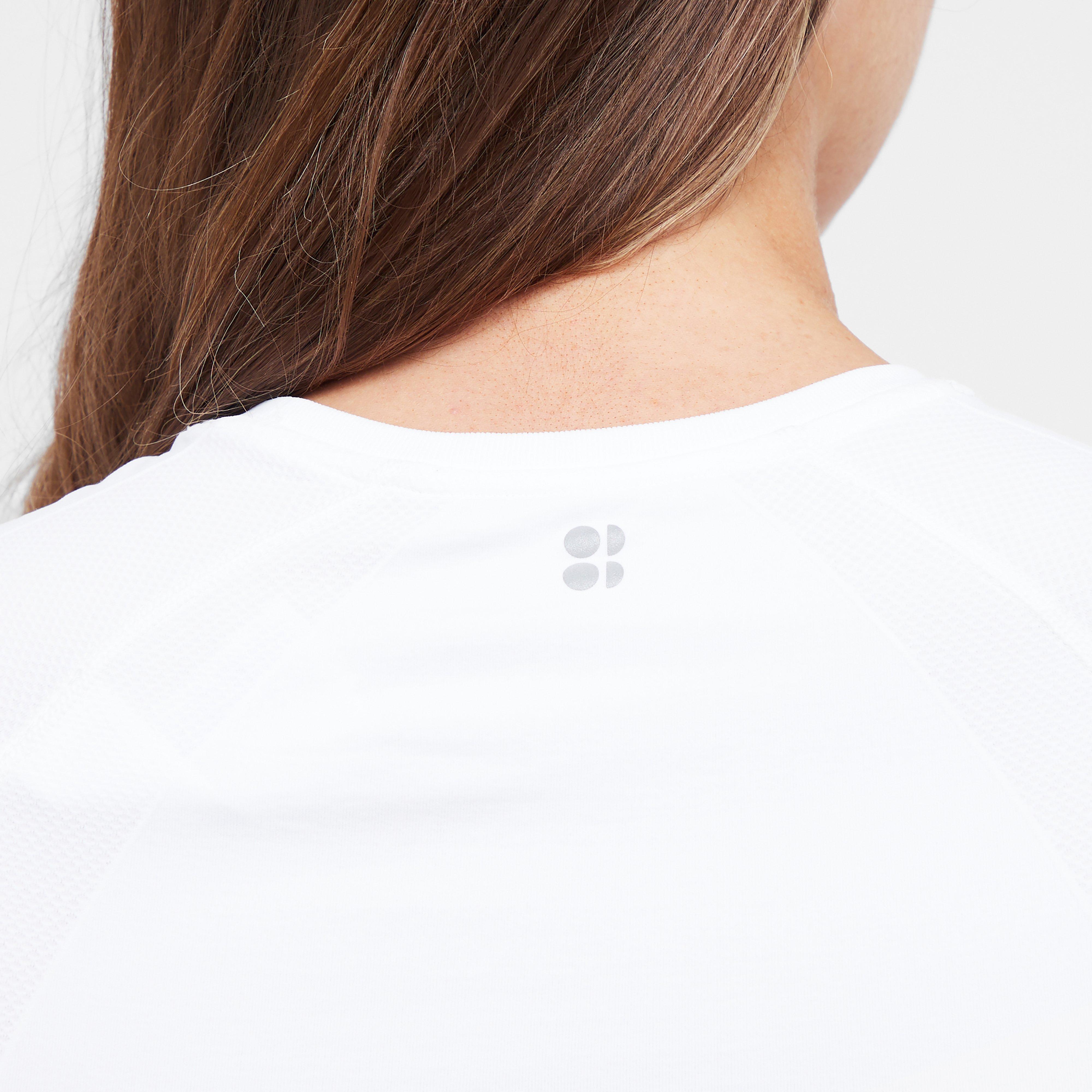 Athlete Crop Seamless Gym T-Shirt