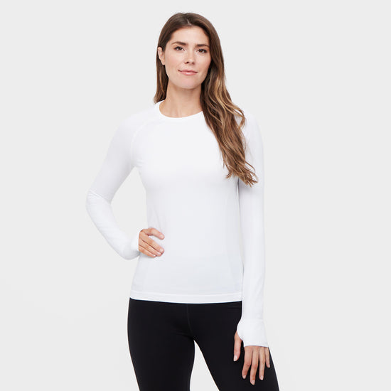 Women’s Athletic Seamless Long Sleeve Top