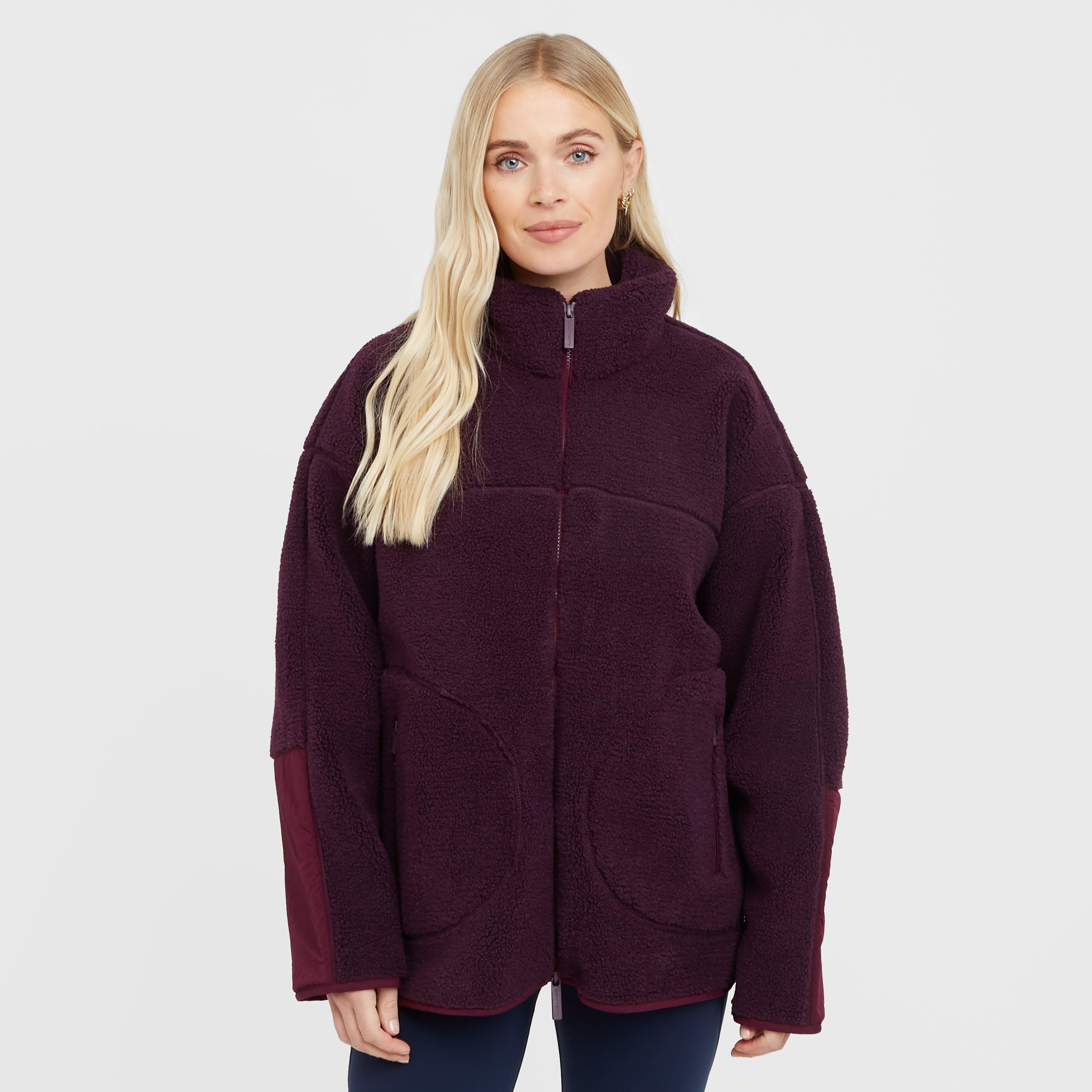 Purple Sweaty Betty Women's Plush Textured Zip Up Fleece – Blacks