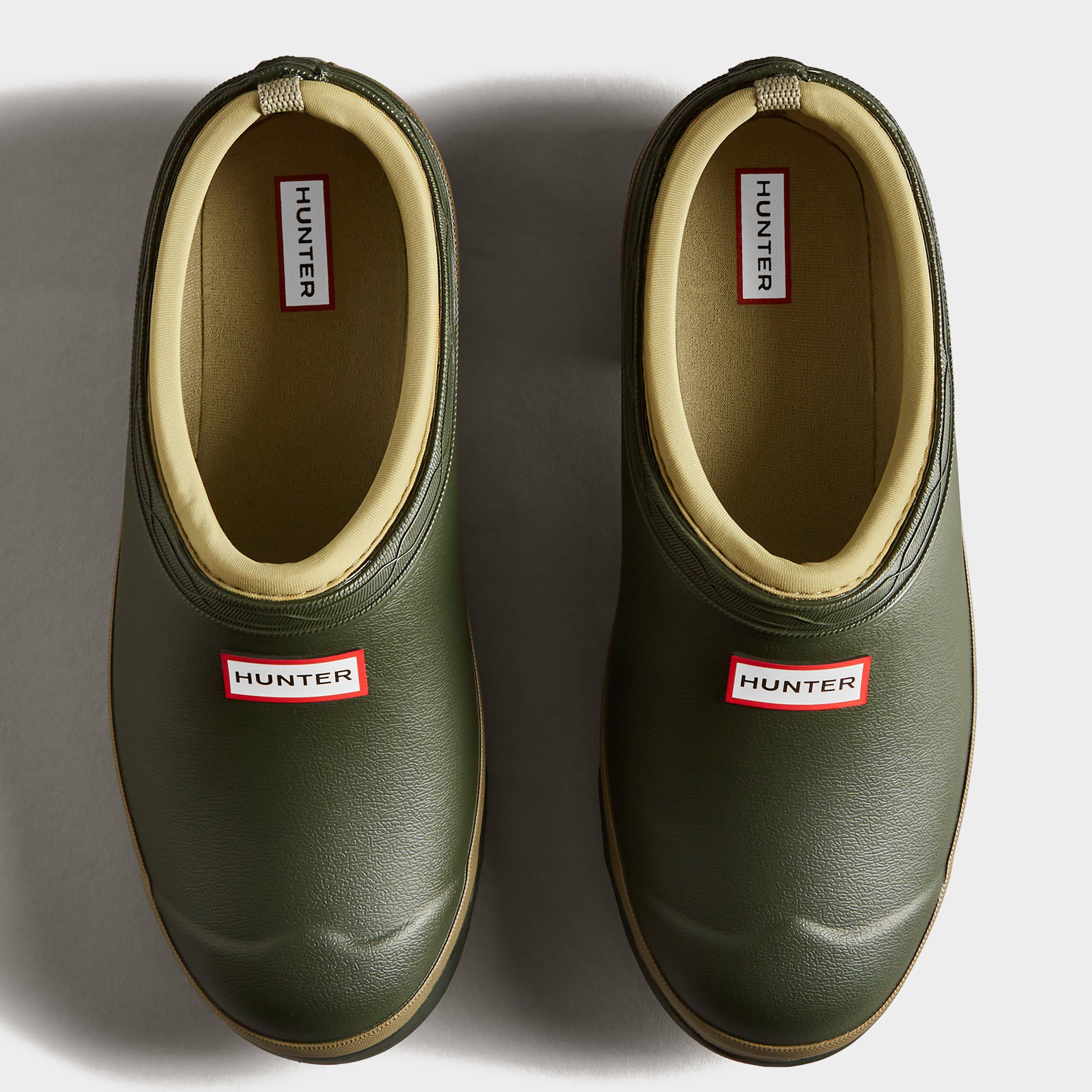 Women’s Gardener Neoprene Green Clogs