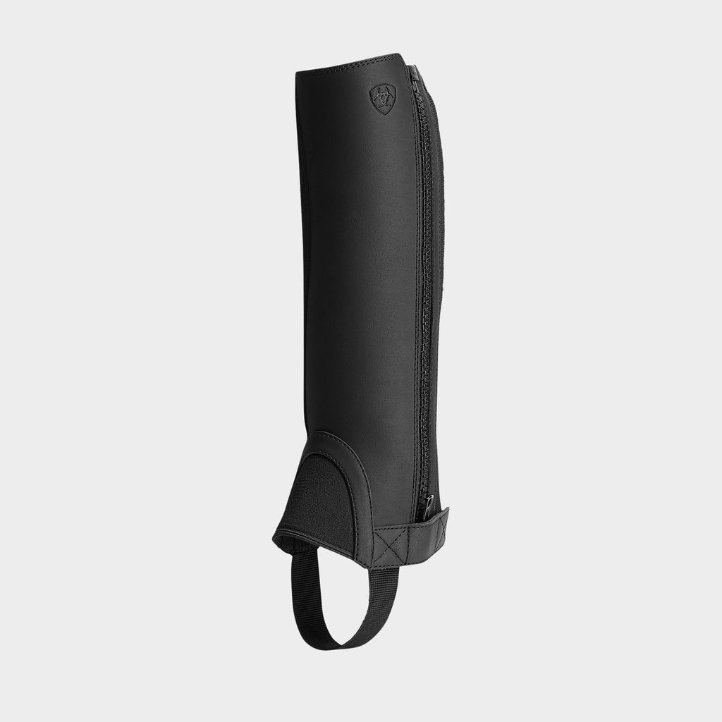 Kids Scout Half Chaps Black