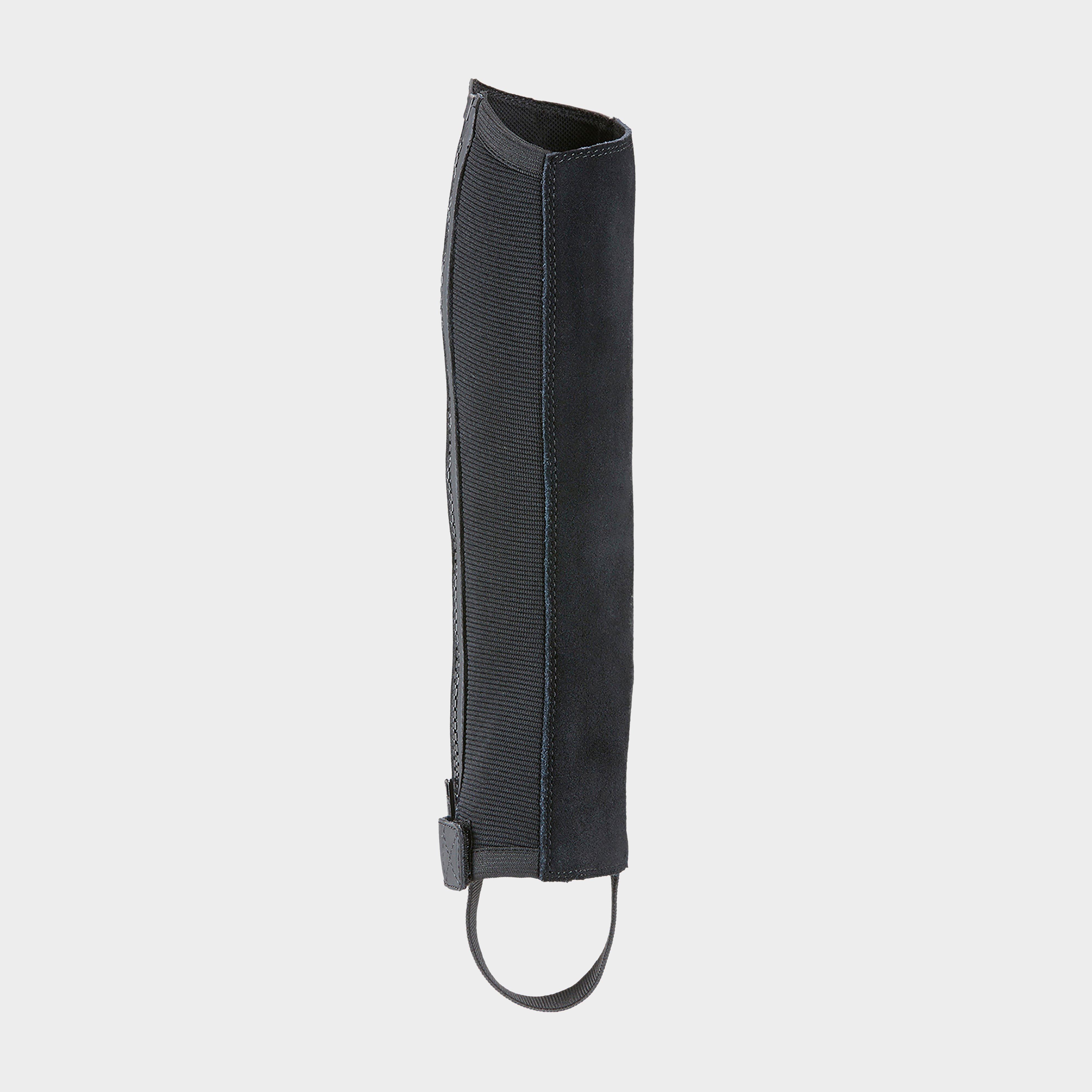 Kids Scout Half Chaps Black