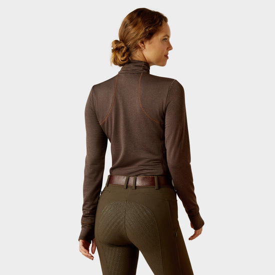 Women's Gridwork 1/4 Zip Base Layer