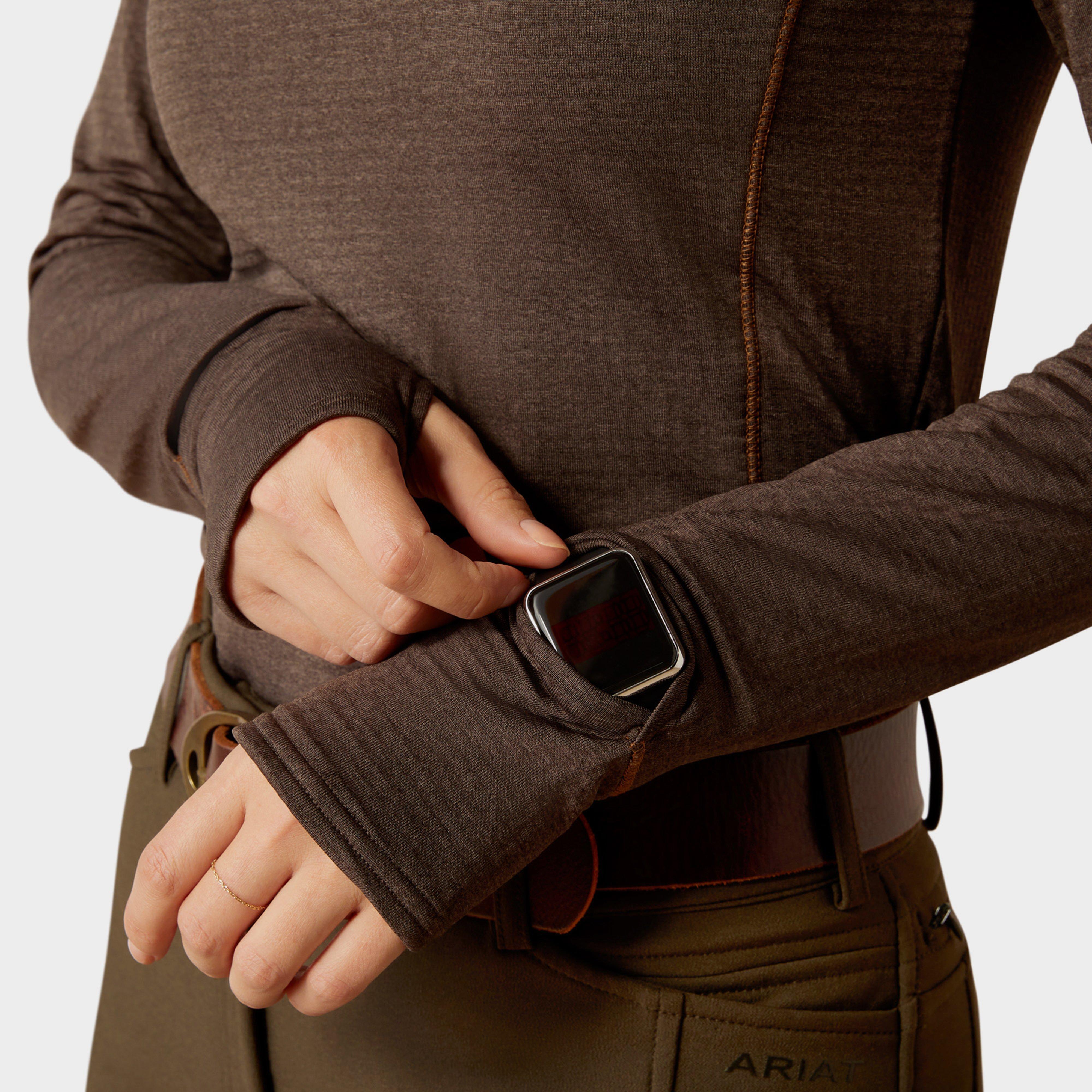 Women's Gridwork 1/4 Zip Base Layer