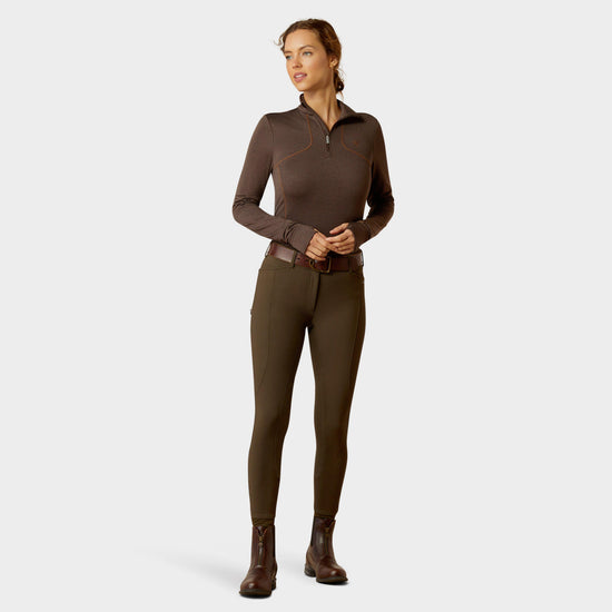 Women's Gridwork 1/4 Zip Base Layer
