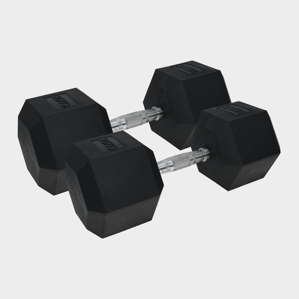Pro Hex Dumbbells Pair 20kg