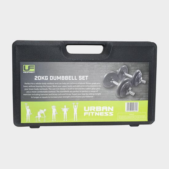 Cast Iron Dumbbell Set 20kg