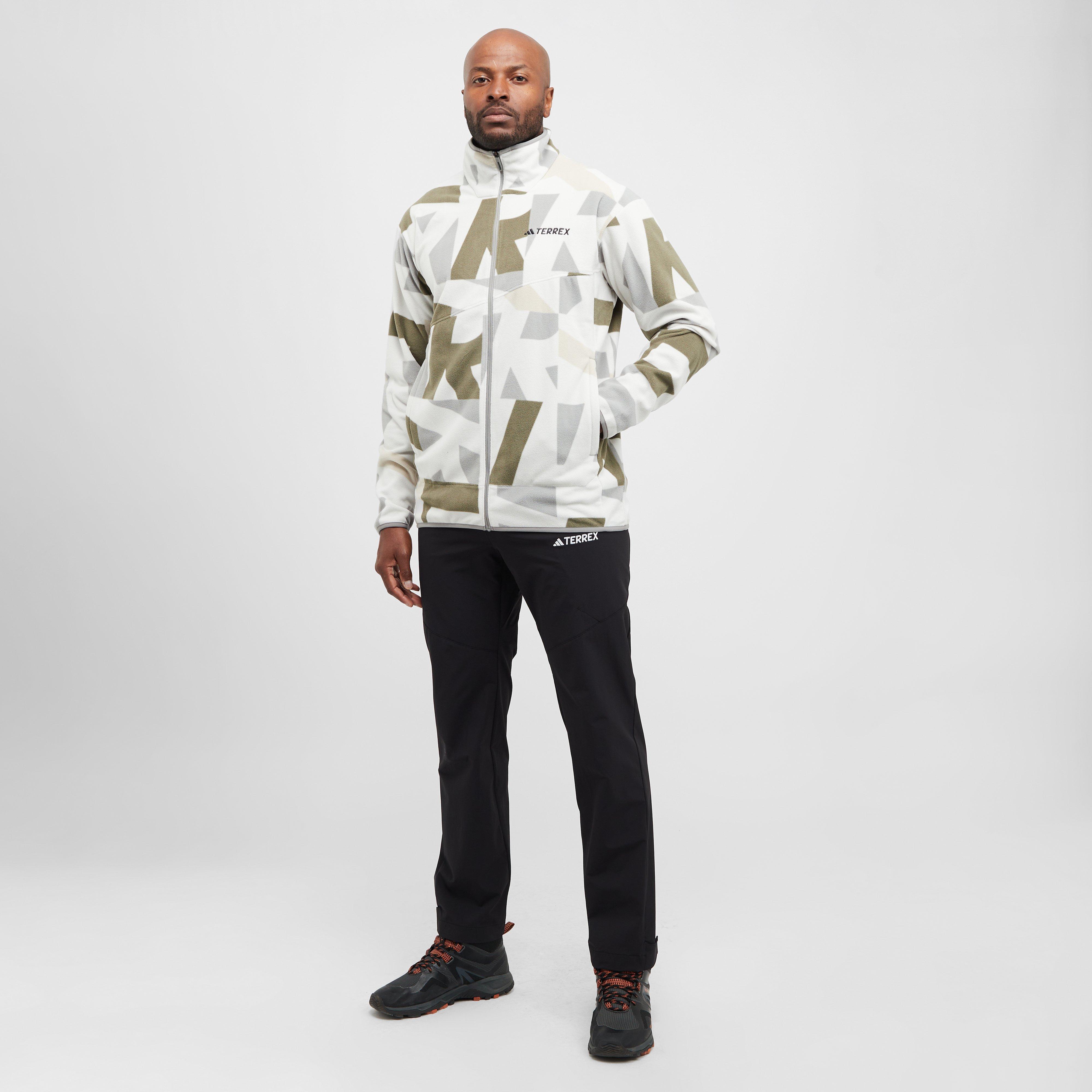 Multi Print Full Zip Fleece