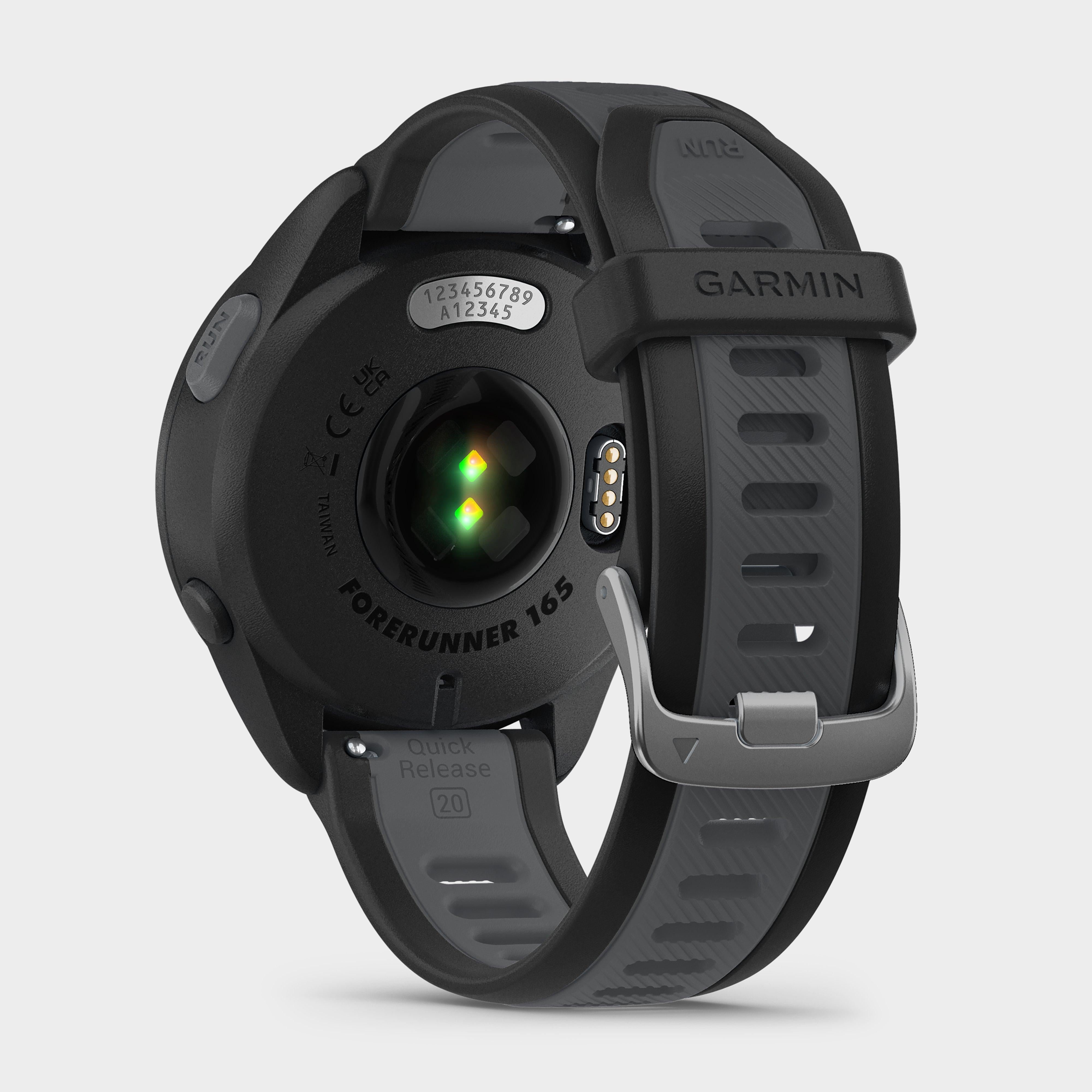 Black Garmin Forerunner® 165 GPS Smartwatch – Blacks