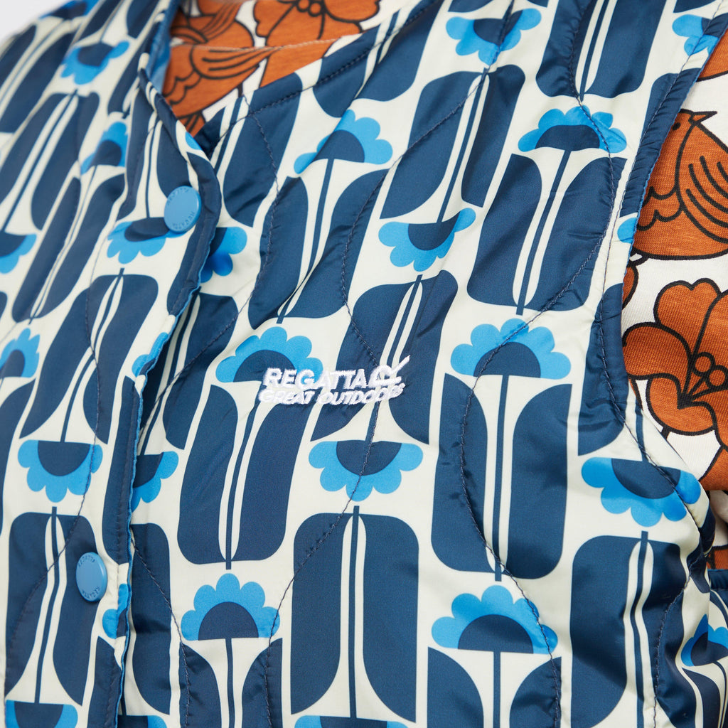 Women’s Orla Kiely Quilted Gilet