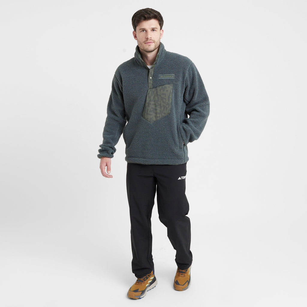 Men’s Xploric High Pile Fleece Pullover Sweatshirt