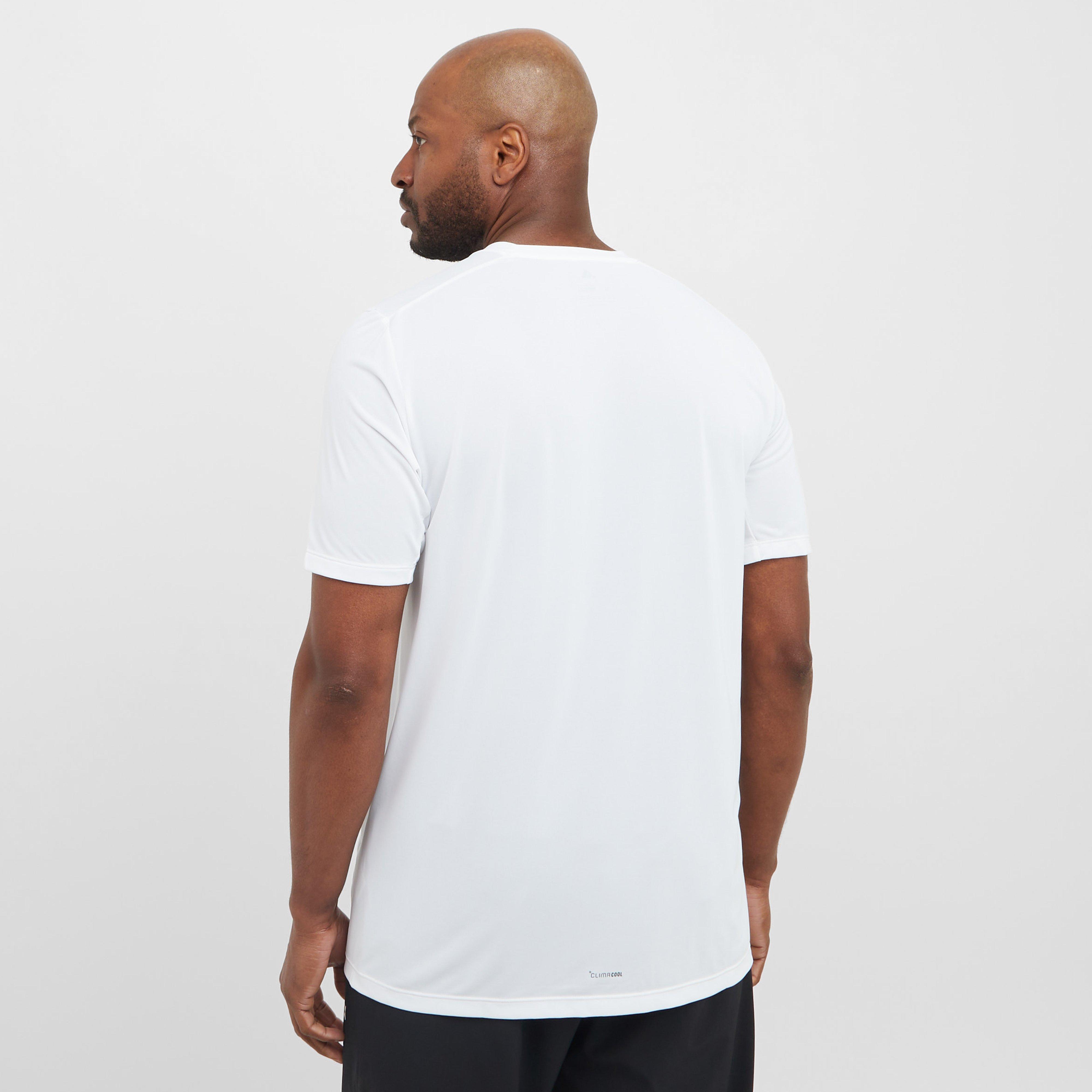 White adidas Terrex Men's Multi Climacool Logo Tech T-Shirt – Blacks