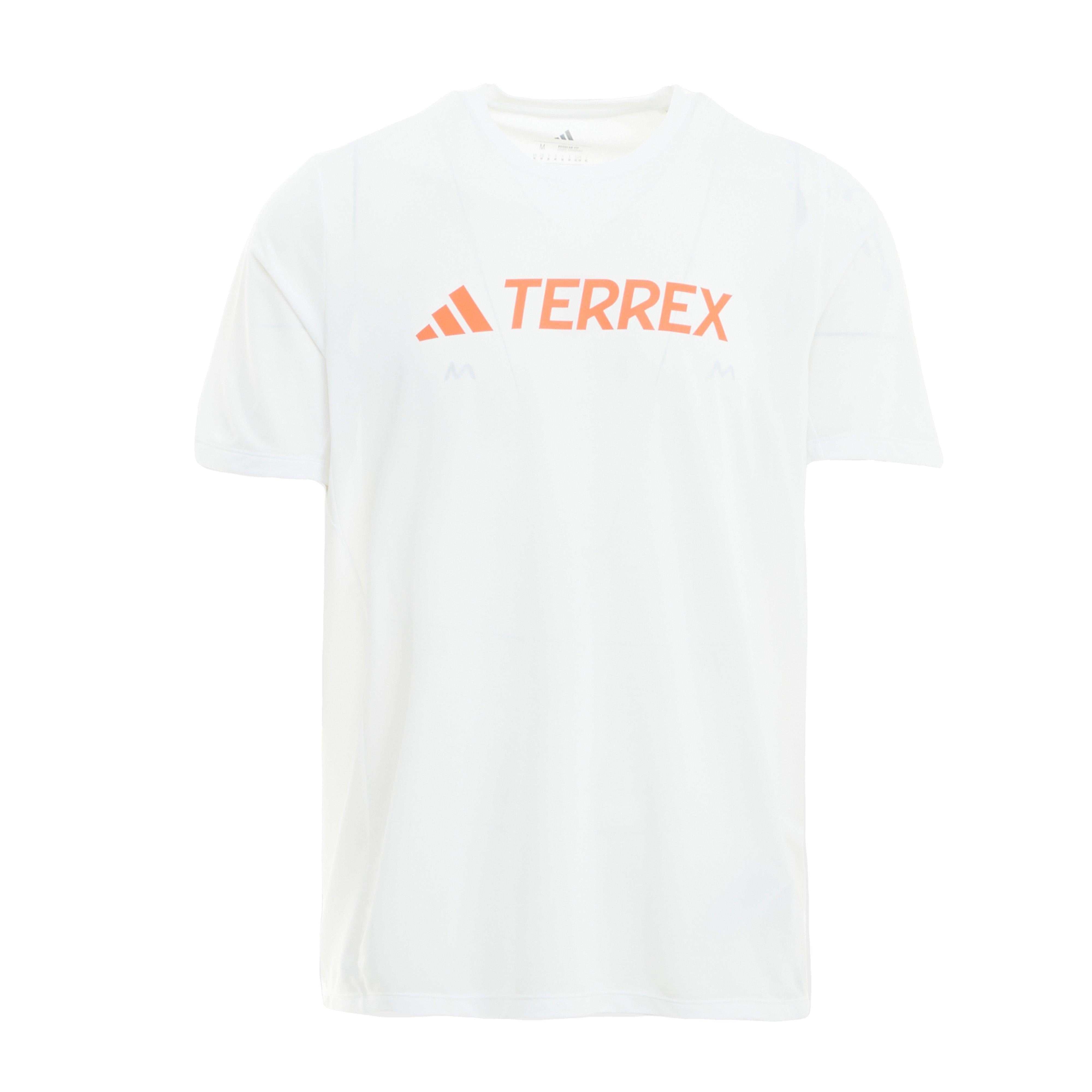 White adidas Terrex Men's Multi Climacool Logo Tech T-Shirt – Blacks