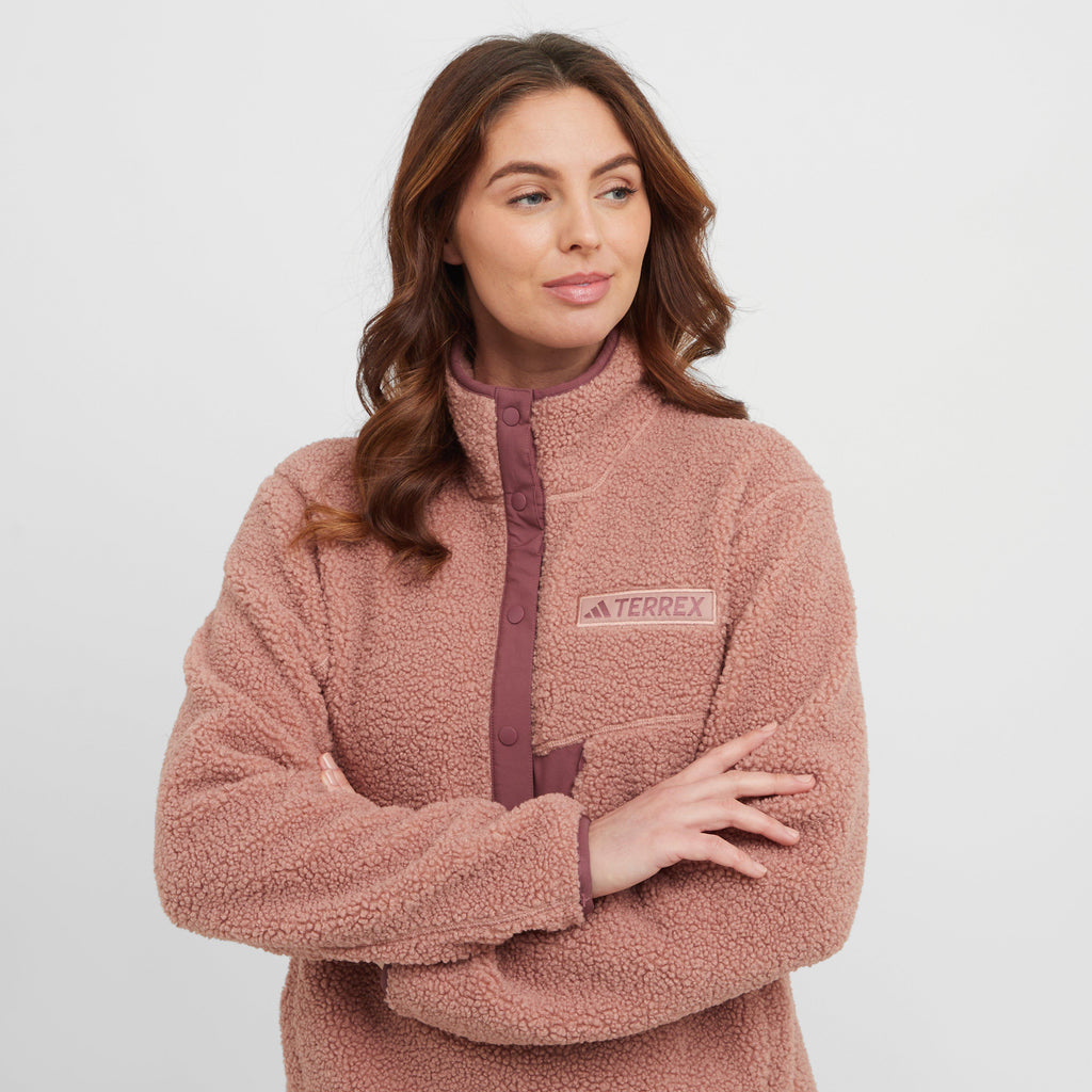 Women's Xploric High Pile Fleece Pullover Sweatshirt