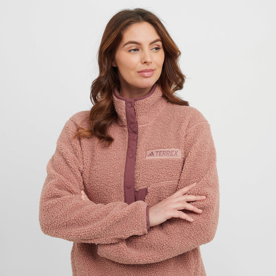Women's Xploric High Pile Fleece Pullover Sweatshirt