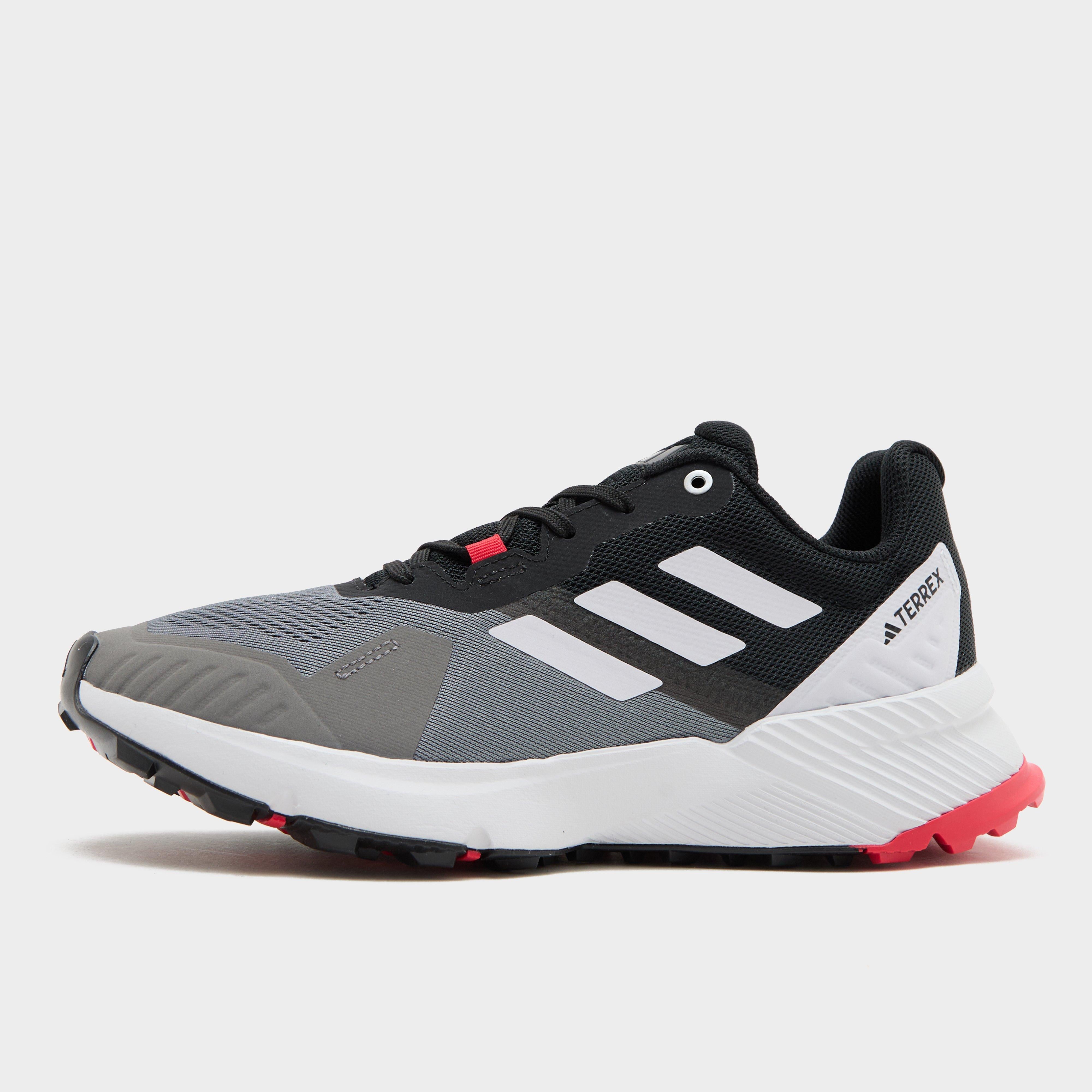 Grey adidas Terrex Men's Soulstride Flow Trail Running Shoes Blacks Grey adidas Terrex Men's Soulstride Flow Trail Running Shoes Blacks