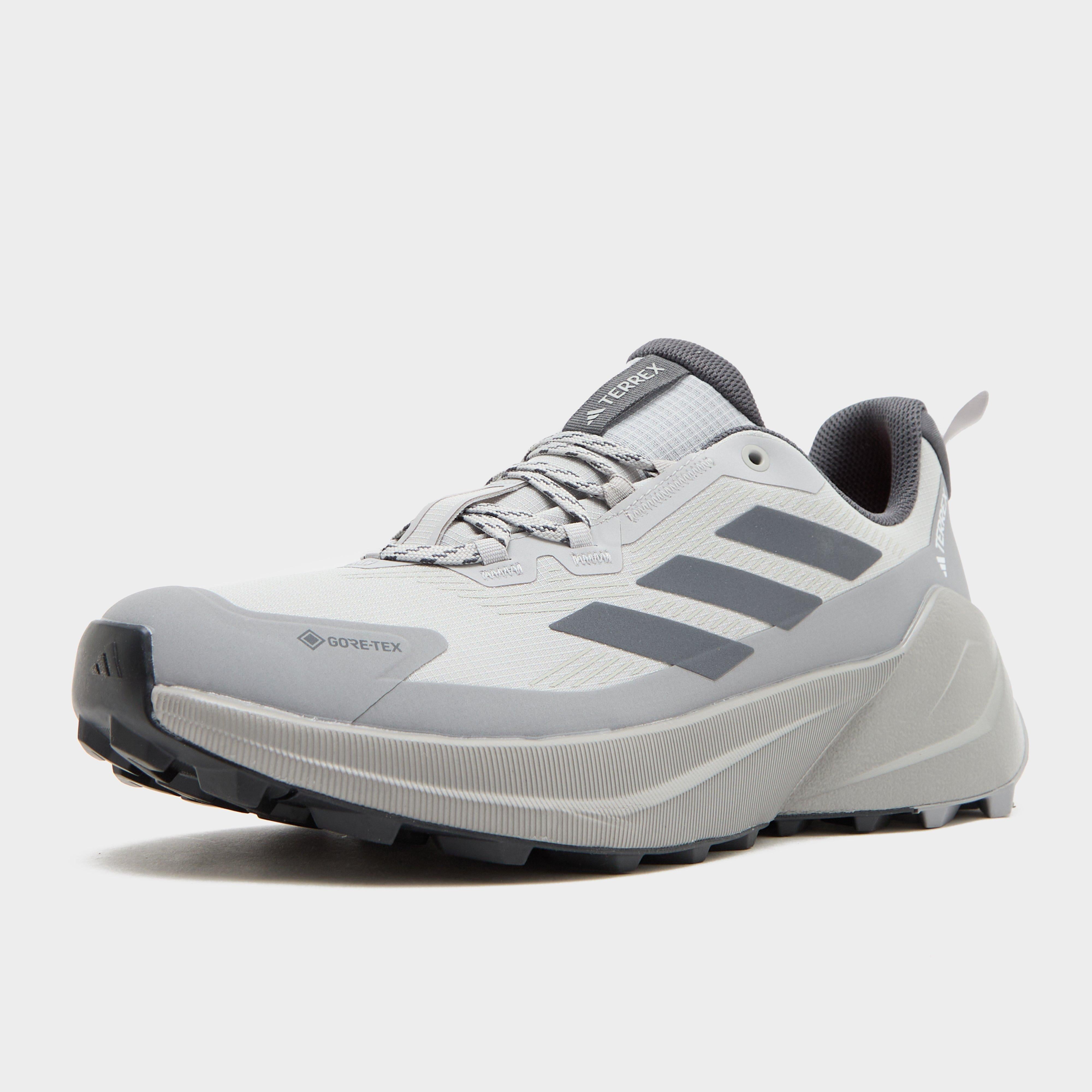 Grey adidas Terrex Men's Trailmaker 2.0 GORE-TEX® Hiking Shoes