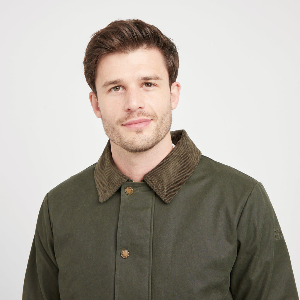 Green Label Men’s Kilmar Wax Jacket