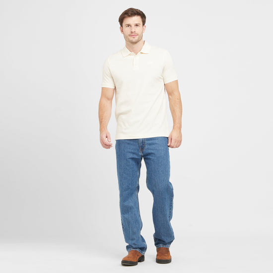 Green Label Men's Alvie Short Sleeve Polo Shirt