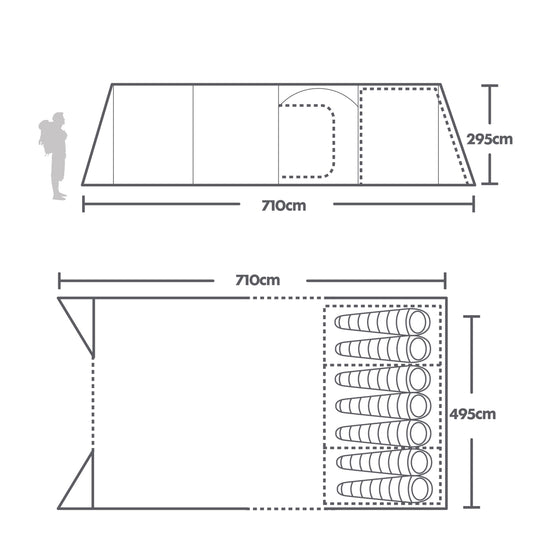 Refurbished Freedom 7 Nightfall Tent