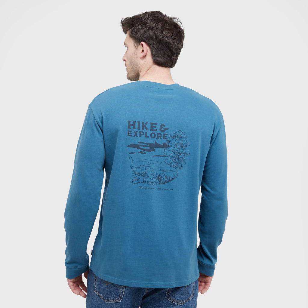 Men's National Trust Limestone Long Sleeve Top