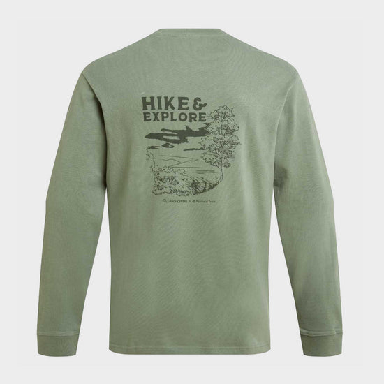 Men's National Trust Limestone Long Sleeve Top