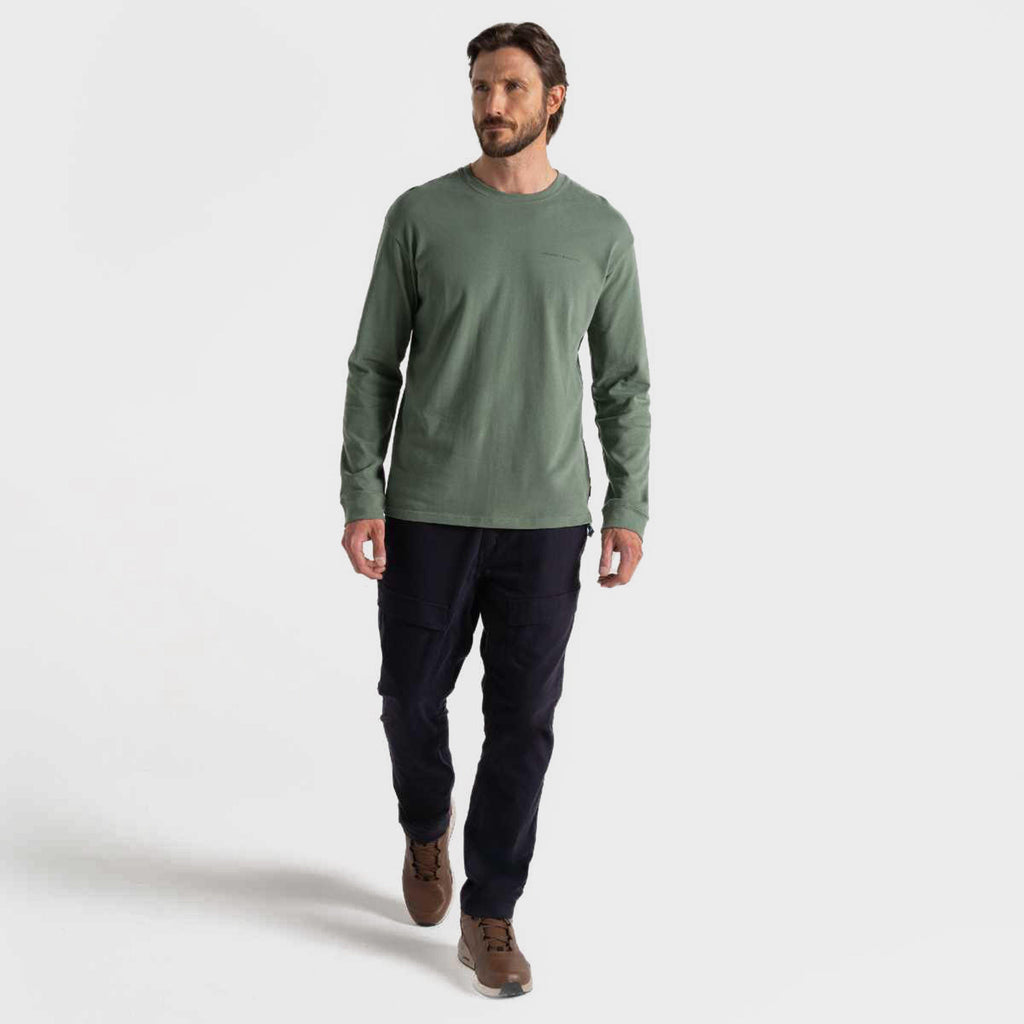 Men's National Trust Limestone Long Sleeve Top