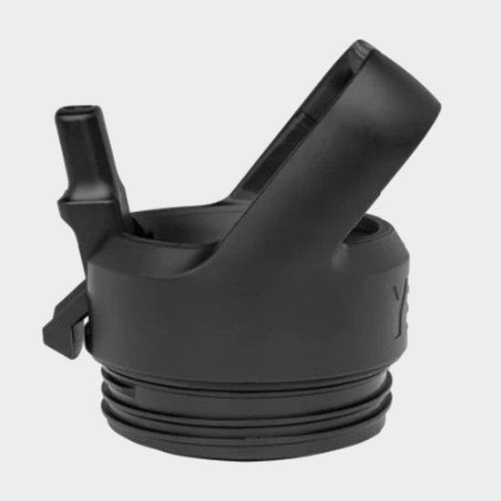 YET YOND STRAW CAP BLK