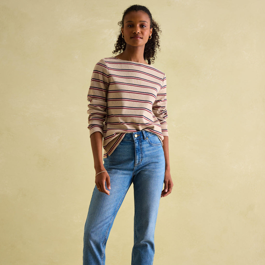 Women's Harbour Boat Neck Breton Top