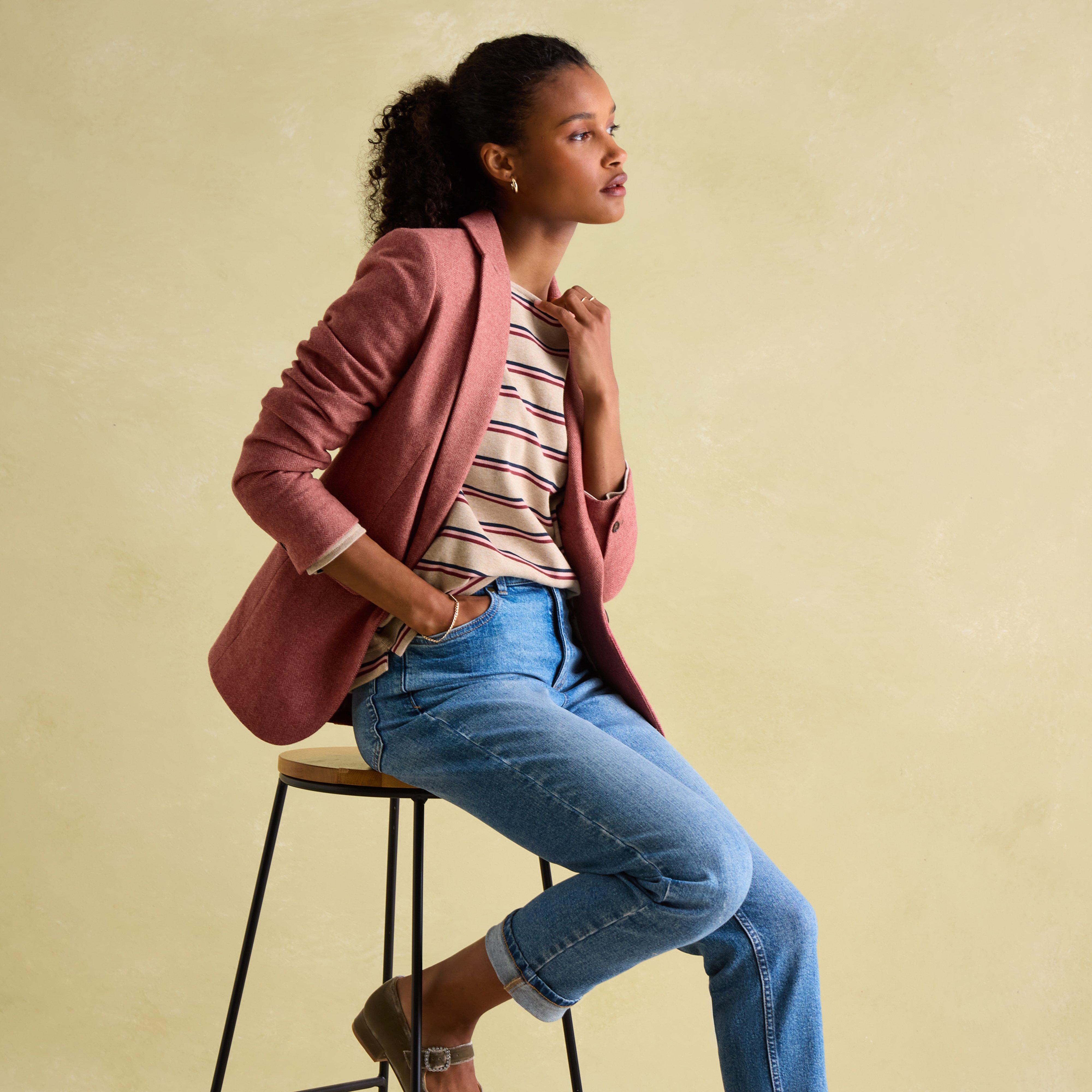 Women's Harbour Boat Neck Breton Top