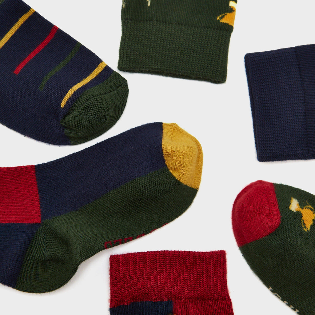 Kids Eat Feet 3 Pack Socks