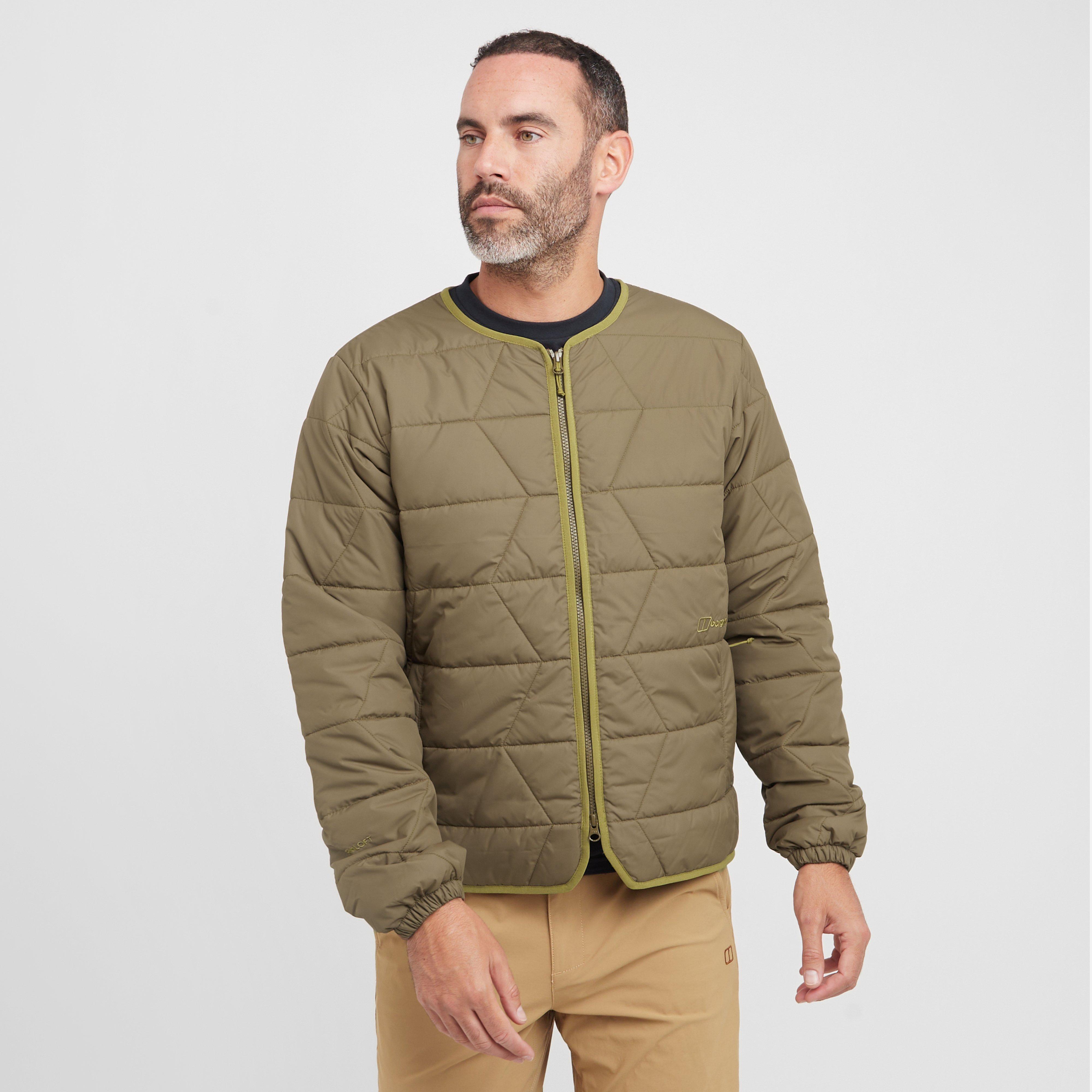 Khaki Berghaus Men's Netherdene Quilted Insulated Jacket – Blacks