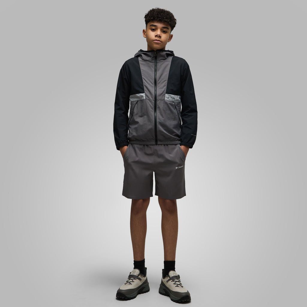 Junior Spire Valley Hooded Windbreaker