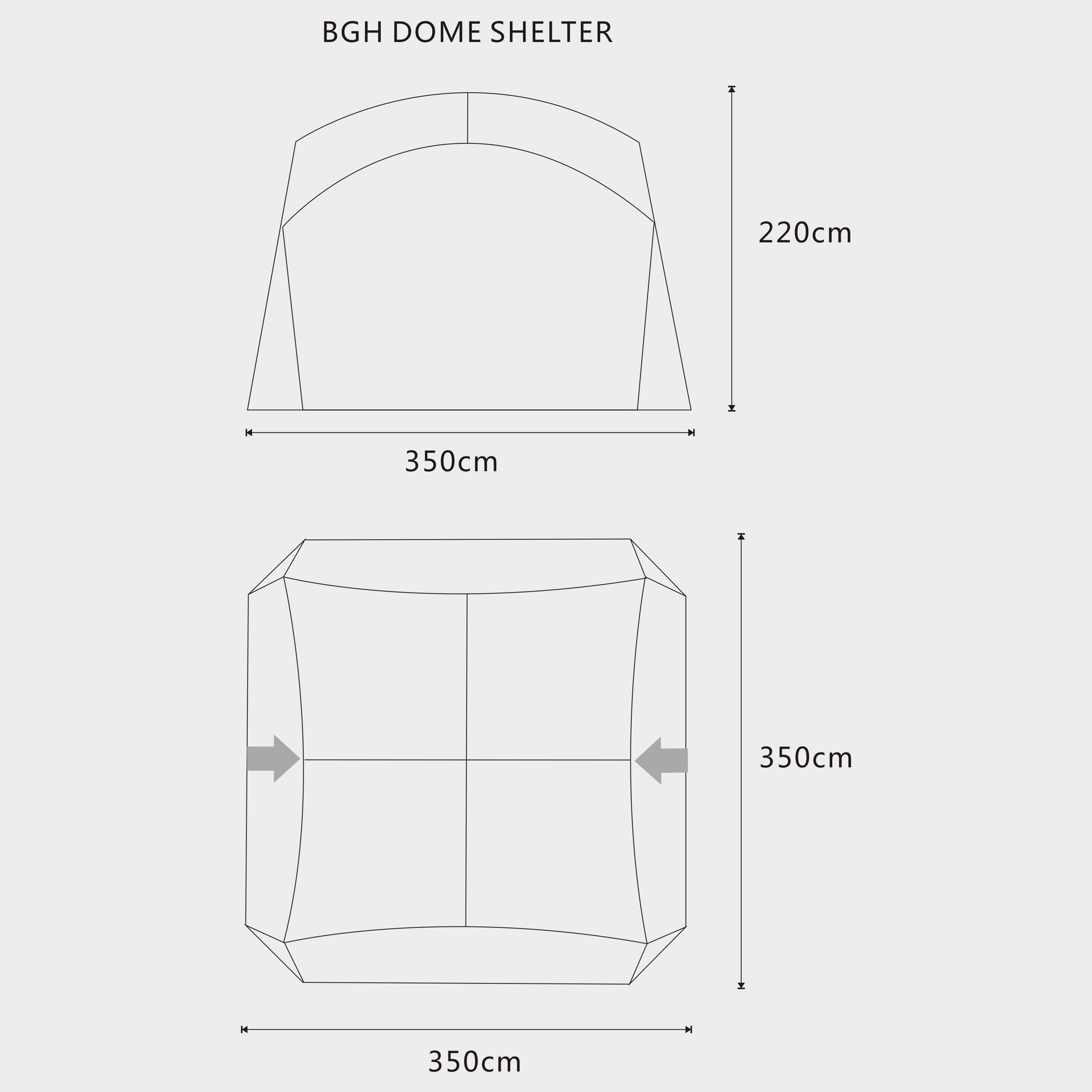 Refurbished Dome Shelter