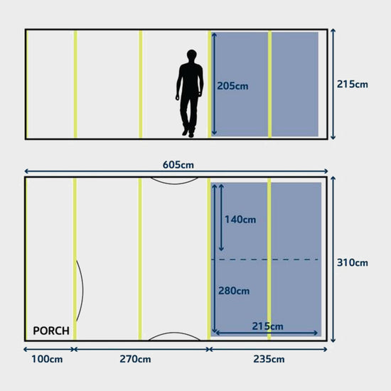 Refurbished Air 4.1 XL Nightfall Tent
