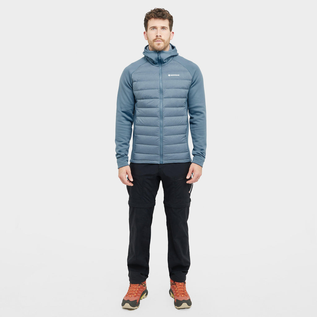 Men's Composite Hooded Down Jacket