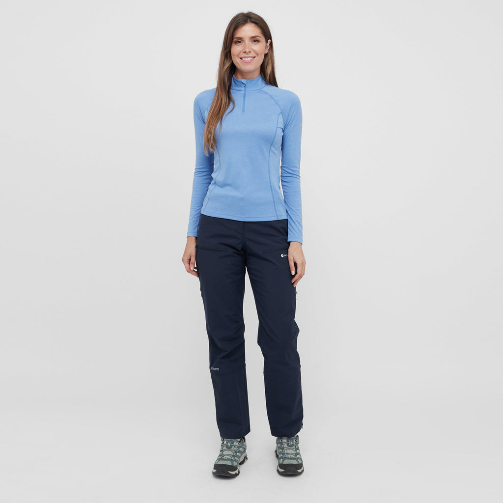 Women's Dart Zip Neck T-Shirt